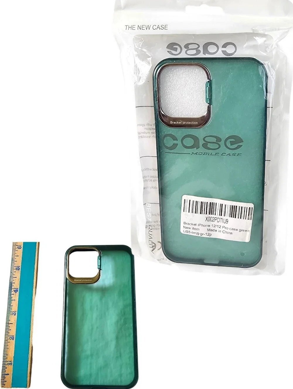 Turquoise Translucent Case For iPhone 12 & 12 Pro